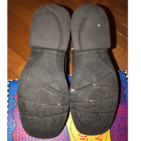 ✌️Last $$💧Justin Boots Brown Leather - Picture 2 of 4